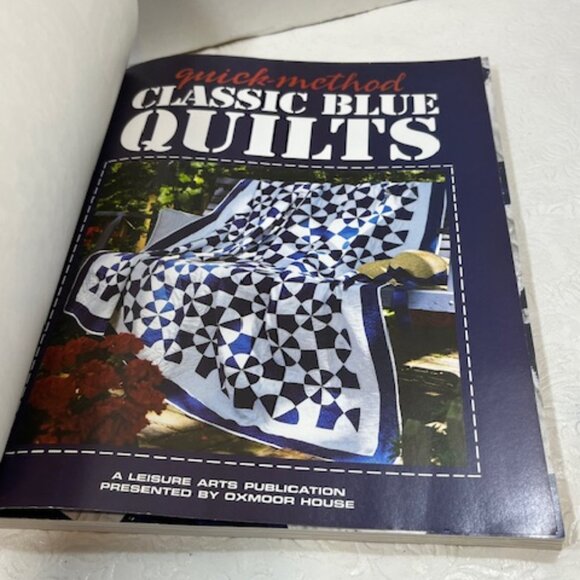 Quick-method Classic Blue Quilts Soft Cover 1997 - Picture 9 of 11